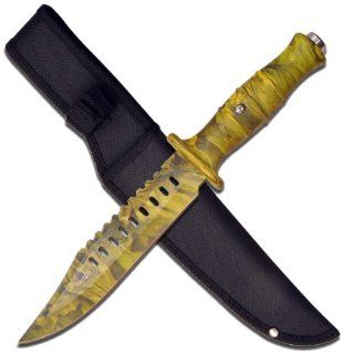 Survivor HK 732CA Outdoor Fixed Blade Knife (12 Inch Overall)  Hunting Fixed Blade Knives  Sports & Outdoors