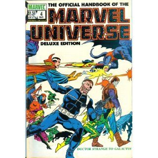 The Official Handbook of the Marvel Universe Deluxe Edition #4 VARIOUS Books
