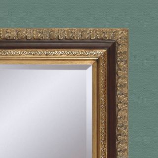 Bassett Mirror Eleganza Wall Mirror   Antique Gold Leaf