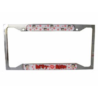 Betty Boop Metal License Plate Frame