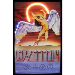 Neonetics Bar and Game Room Led Zeppelin Neon LED Poster