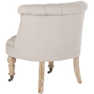 Safavieh Little Tufted Fabric Slipper Chair