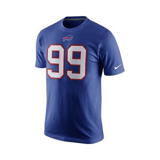 NIKE Mens Buffalo Bills E.J. Manuel Player Pride Name And Number T Shirt  