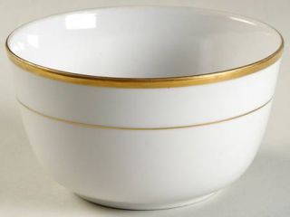 Noritake Mikado, The Cranberry Bowl, Fine China Dinnerware   White Body,Gold Ver