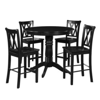 Dorel Asia 5 Piece Counter Height Dining Set