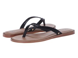 UGG Allaria Calf Hair Womens Slide Shoes (Black)