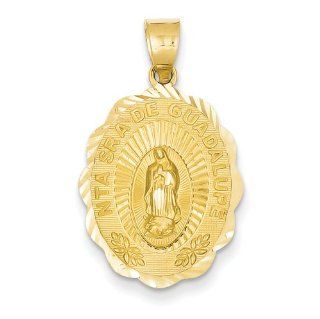 14k Our Lady Of Guadalupe Medal Pendant Jewelry