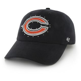 47 BRAND Womens Chicago Bears Facet Clean Up Adjustable Cap   Size Adjustable