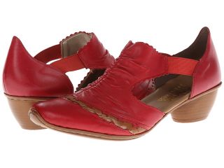 Rieker 43783 Mirjam 83 Womens Slip on Shoes (Red)