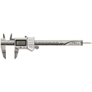 Mitutoyo ABSOLUTE 573 734 Digital Caliper, Stainless Steel, Battery Powered, Inch/Metric, 0 6" Range, +/ 0.001" Accuracy, 0.0005" Resolution, Meets IP67 Specifications