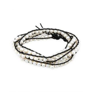 Vivid Gemz Beaded Cultured Pearl Beaded Bracelet