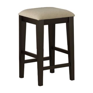 Monarch Specialties Inc. 24 Barstool with Leather Cushion Seat in