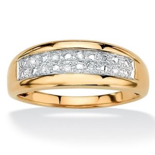 Palm Beach Jewelry Mens Diamond Pave Ring