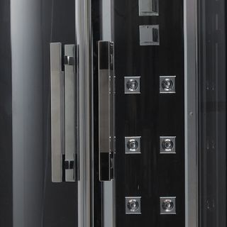 Ariel Bath Platinum 39.4 x 39.4 x 89 Neo Angle Door Steam Shower