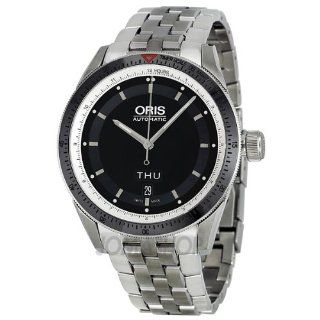 Oris Artix GT Day Date Black Dial Stainless Steel Mens Watch 735 7662 4154MB Oris Watches