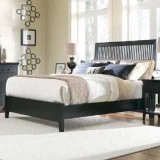 Slat Bed Twin Black Furniture & Decor