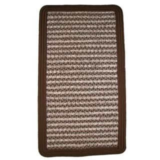 Town Crier Brown Square Rug