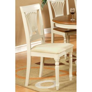 Plainville Side Chair with Cushion Seat (Set of 2)