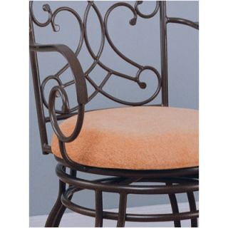 Wildon Home ® Belknap Springs 24 Bar Chair with Arms in Dark Brown