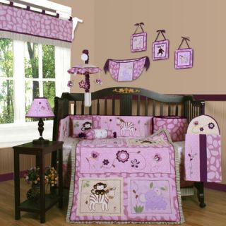 Geenny Boutique Animal Kingdom 13 Piece Crib Bedding Set