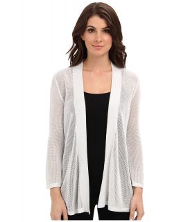 Calvin Klein Flyaway w/ Lurex Womens Sweater (White)