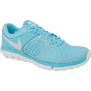 NIKE Womens Flex Run 2014 Running Shoes   Size 7.5, Blue/white