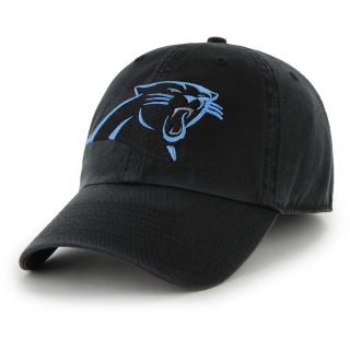 47 BRAND Mens Carolina Panthers Clean Up Adjustable Hat   Size Adjustable