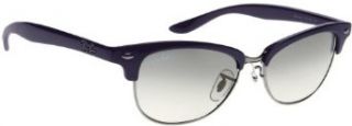 Ray Ban RB4132 Clubmaster Sunglasses 737/32 Violet (Gray Grad Lens) 52mm Clothing