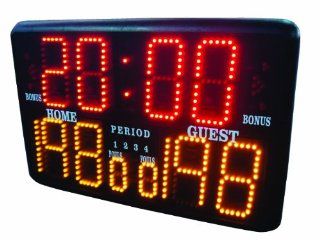 Bison Sports SC900 Portable Wireless Remote Scoreboard  Basketball Scoreboards And Timers  Sports & Outdoors