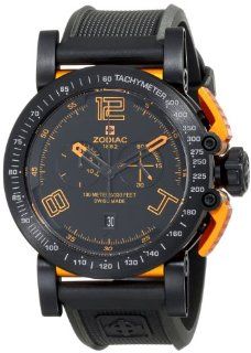 Zodiac Men's ZO8554 Analog Display Swiss Quartz Black Watch Watches