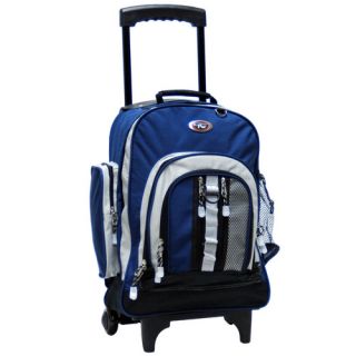 Awestruck Double Compartment Rolling Backpack