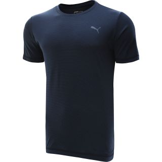 PUMA Mens Essential Crew Short Sleeve T Shirt   Size Small, Insignia Blue
