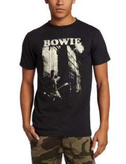 Impact Merchandising Men's David Bowie Guitar T Shirt Clothing