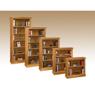 Wood Designs Monticello Bookcase in Natural Cherry