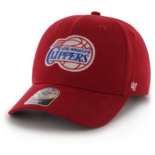 47 BRAND Mens Los Angeles Clippers MVP Adjustable Cap   Size Adjustable, Red
