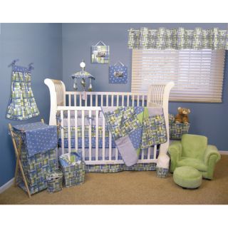 Nantucket Blue Crib Bedding Collection