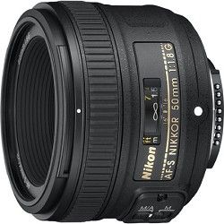 Nikon 50mm f/1.8G AF S NIKKOR Lens for Nikon Digital SLR Cameras * OPEN BOX *