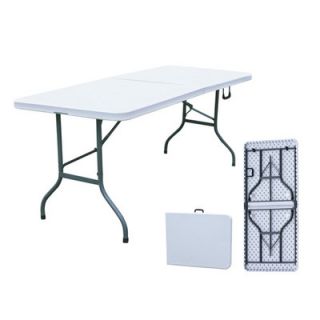 Merax All Purpose Fold in Half Table in Grey