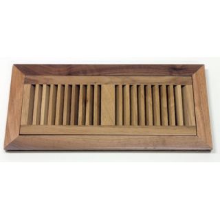 Moldings Online 4 1/2 x 16 3/8 Walnut Wood Flush Mount Vent