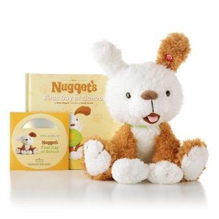 Nugget, Hallmark Interactive Storybook Buddy with "First Day of School" Book Included Free Toys & Games