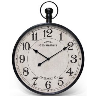 Infinity Instruments Grand Central Pocket Watch Wall Clock