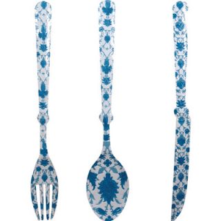 Wilco 3 Piece Silverware Wall Décor Set