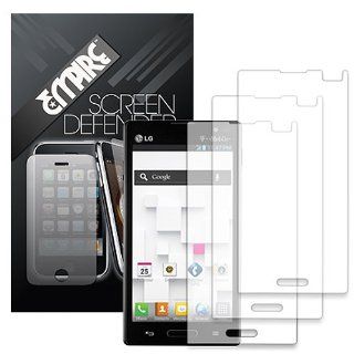 3 Pack Screen Protector for LG Optimus L9 P769 Cell Phones & Accessories