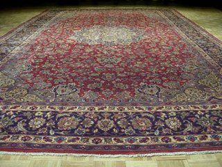Free Pad Palace Size 10x17 Handmade Hand knotted Persian Rug G317  