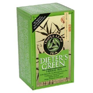 Triple Leaf Teas   Dieter's Green Herbal Tea, 20 bag Health & Personal Care