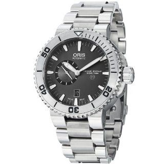 Oris Aquis Grey Dial Titanium Automatic Mens Watch 743 7664 7253MB Oris Watches