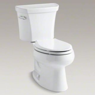 Kohler Wellworth Two Piece Elongated 1.28 Gpf Toilet with Class Five