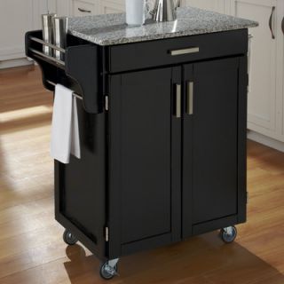 Home Styles Kitchen Cart with Granite Top