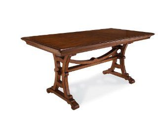 ART Furniture   Margaux   Trestle Dining Table In Pine Mahogany Finish  