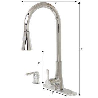 Dyconn Faucet Modern Kitchen / Bathroom Pull Out Faucet With Soap